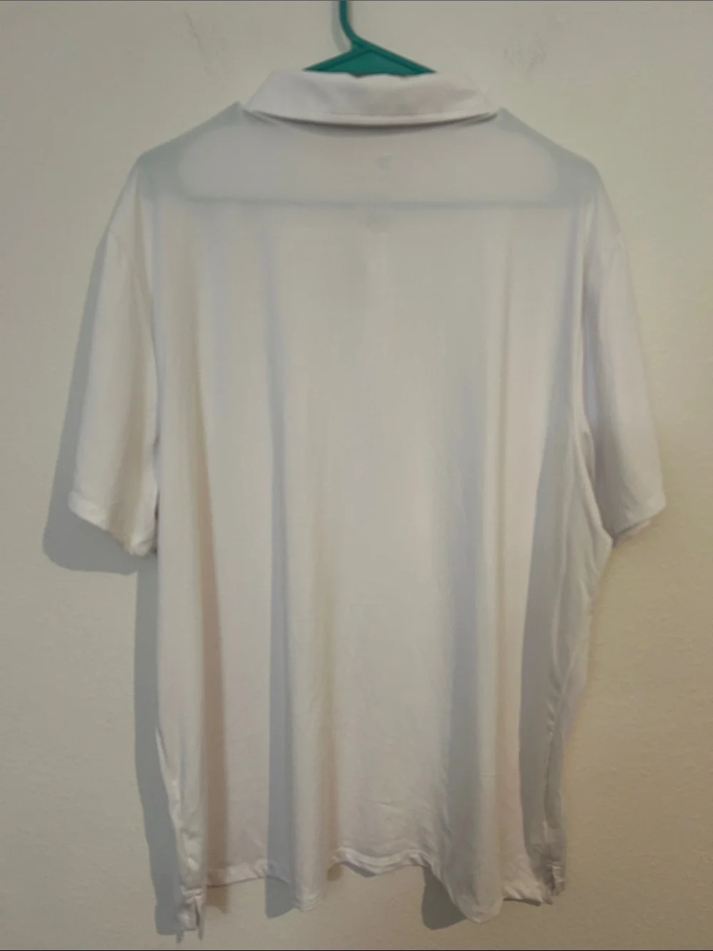 Men's White Polo Shirt - Classic Short Sleeve